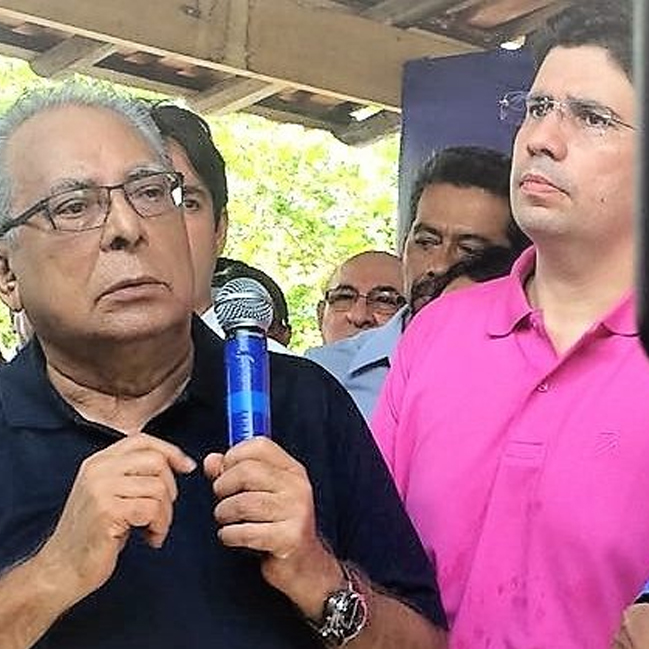 Após birra, Amazonino abençoa Hissa como senador