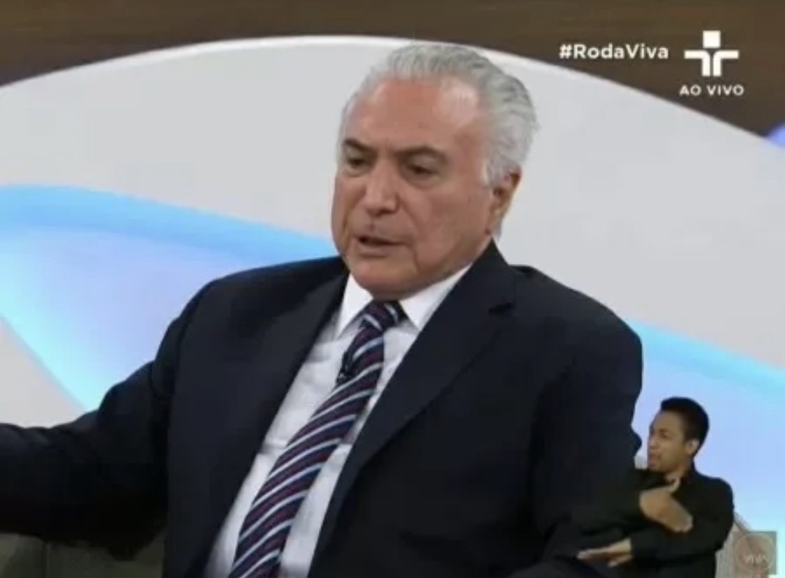 “Se o povo decidir que é Lula, tá decidido e morreu o assunto”, diz Temer
