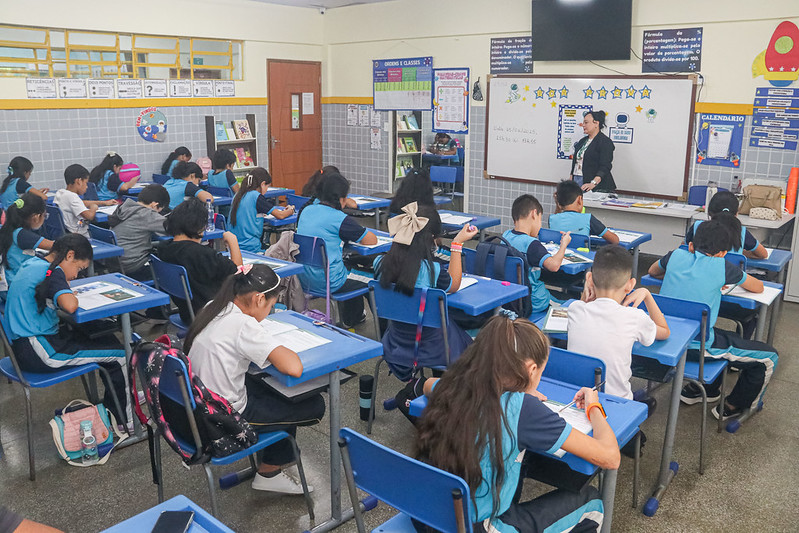Mais de 36 mil estudantes da rede municipal de ensino participam do 1º simulado Pró- Saeb 2025