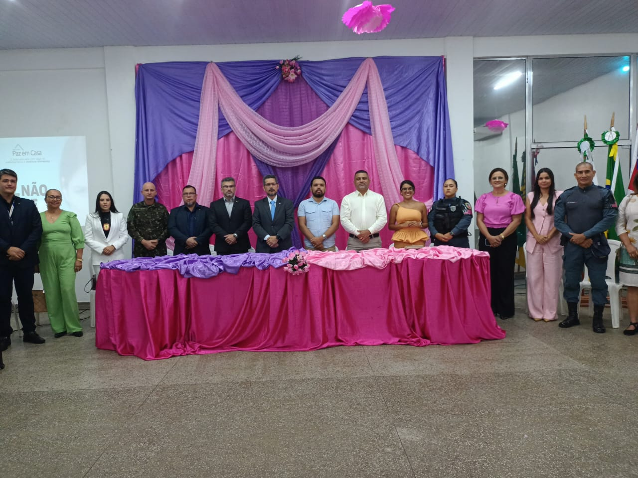 Reflexão social e combate às formas de violência são destacadas durante abertura da 29a Semana Justiça pela Paz em Casa em Tefé
