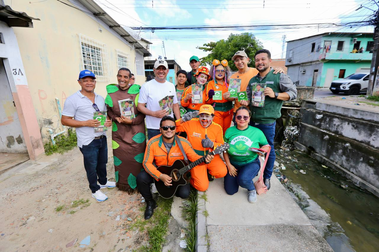 Daniel Almeida realiza ação de Educação Ambiental na zona Leste de Manaus