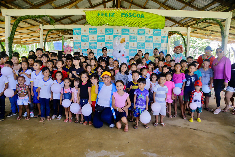 Prefeitura realiza ação ‘Páscoa na Floresta’ nas comunidades Lindo Amanhecer e Terra Preta, na zona rural