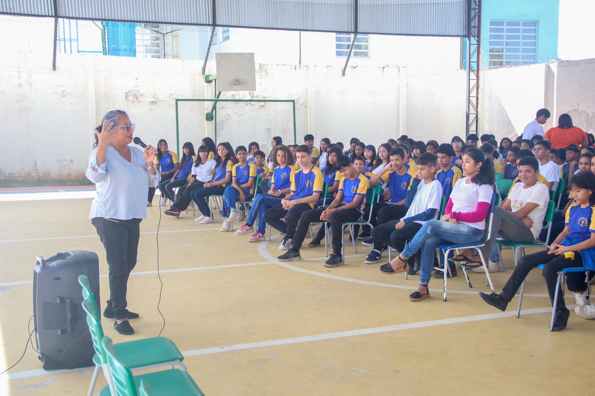 Escola rural da Prefeitura de Manaus promove ação educativa contra o bullying 