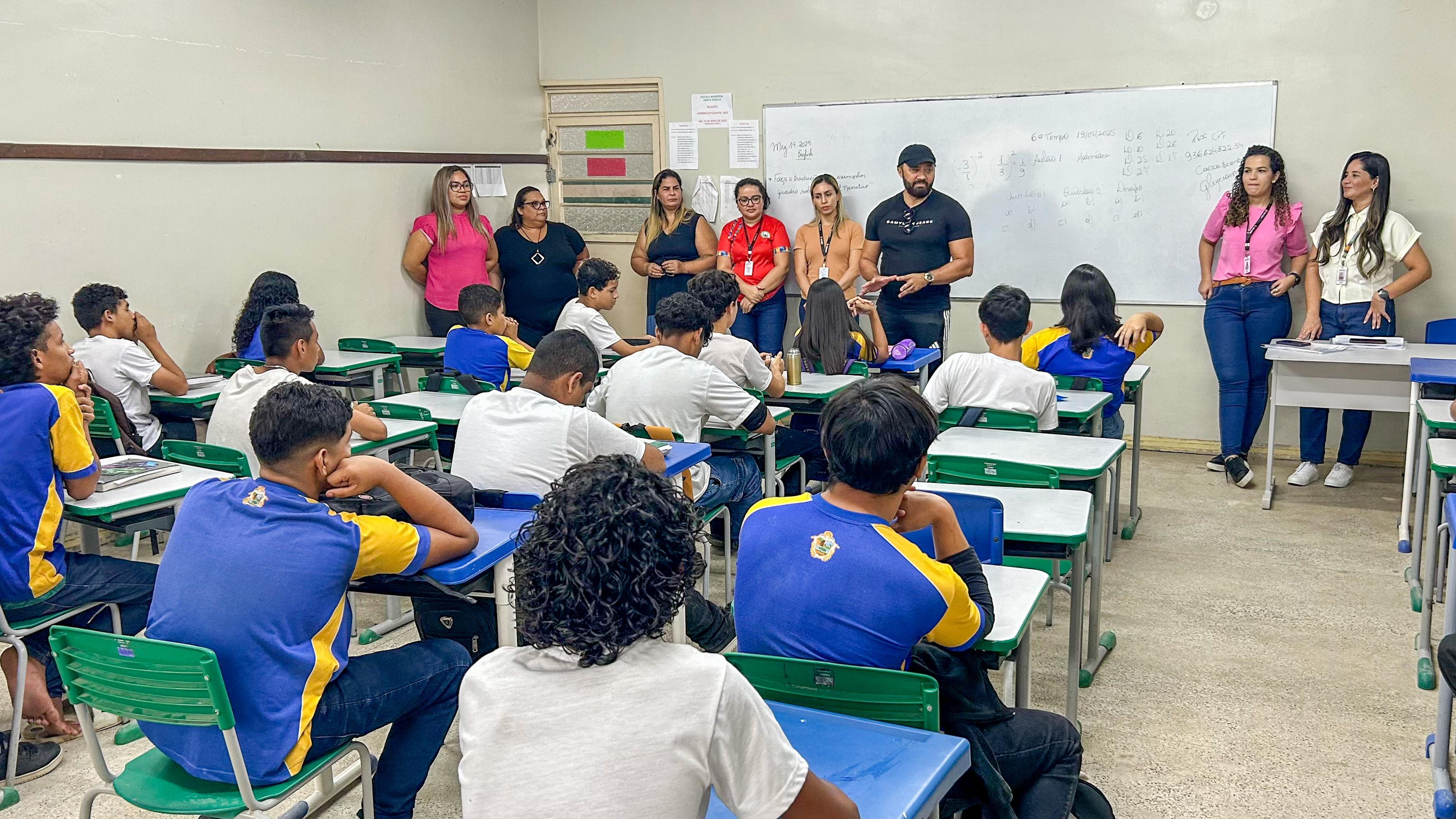 Prefeitura de Manaus inicia visitas às escolas para fortalecer desempenho no Saeb
