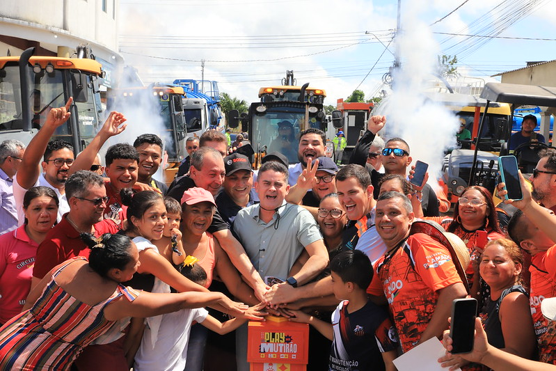 Prefeito David Almeida lança “Mutirão no Bairro” no Tancredo Neves e reforça presença do poder público nas comunidades