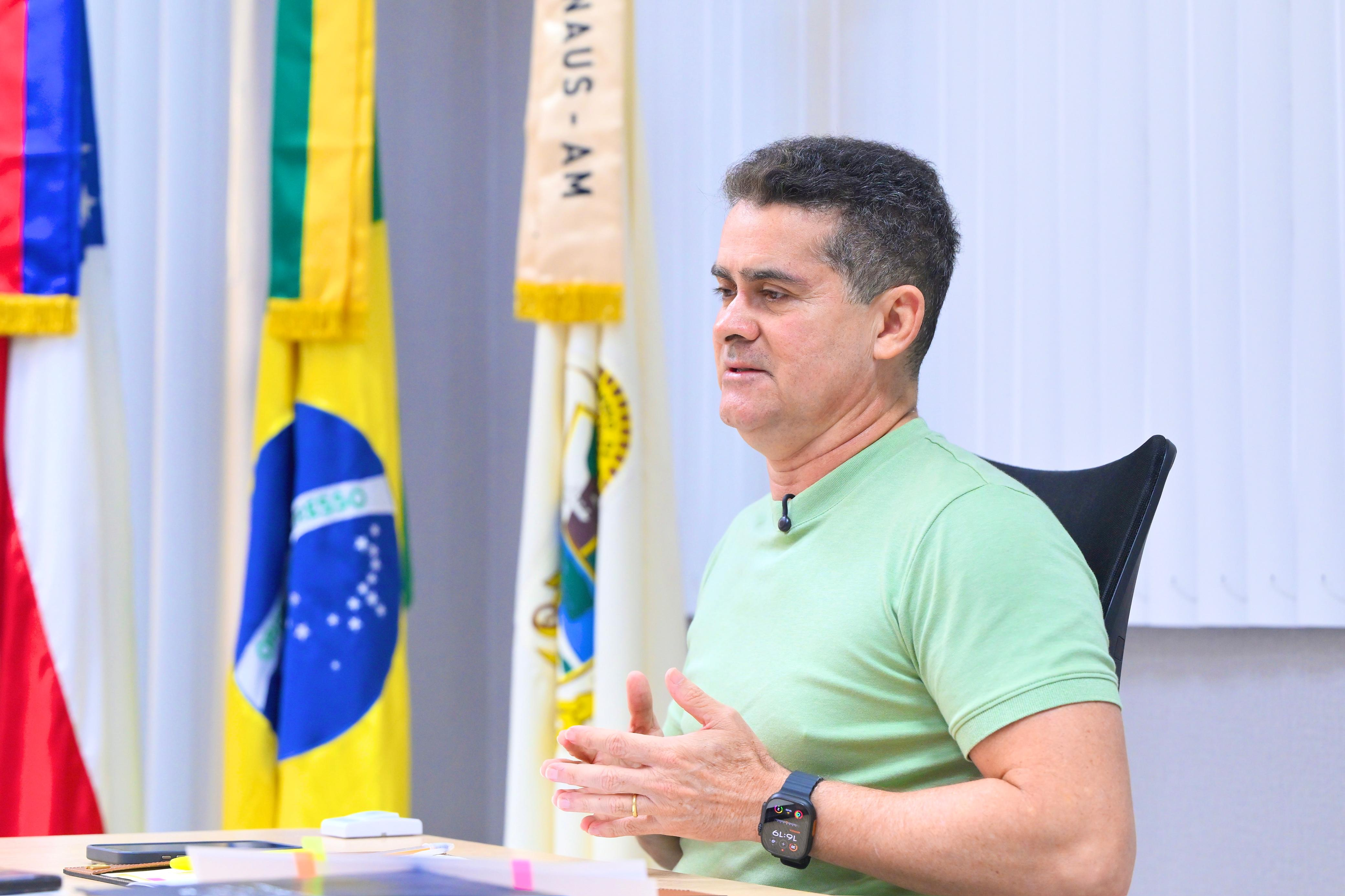 Prefeito David Almeida reforça importância das ações de reordenamento no Centro para trazer segurança, bem-estar e proteção da população
