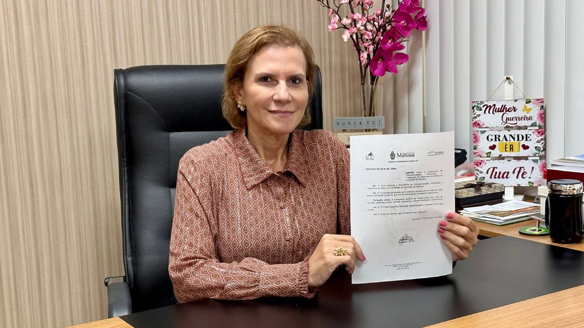 PL de Yomara Lins que cria a Campanha de Conscientização do Glaucoma avança na CMM