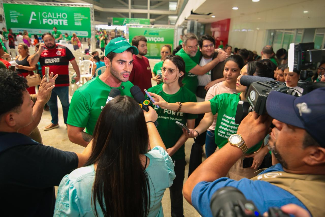 Projeto Galho Forte reúne mais de 4 mil pessoas na primeira mega ação social em Manaus