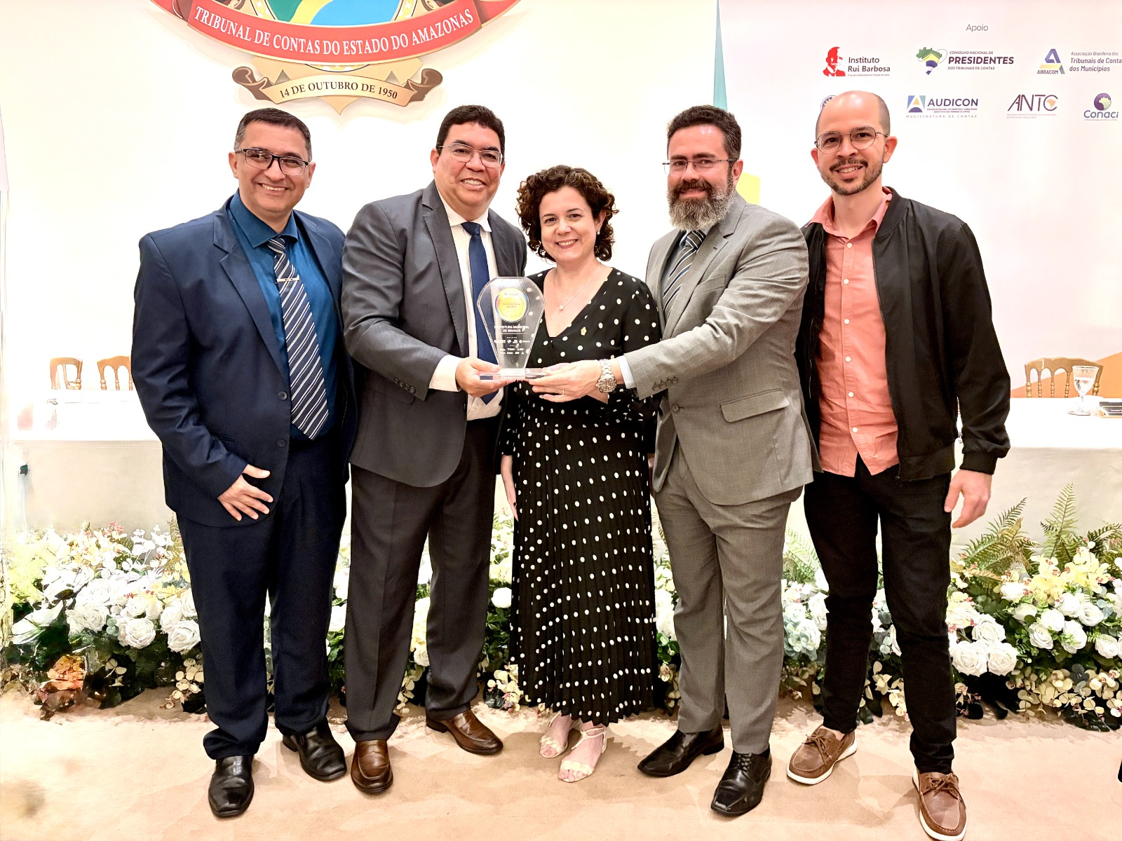 Prefeitura de Manaus recebe ‘Selo Ouro’ do TCE-AM pelas boas práticas e acesso à informação na gestão