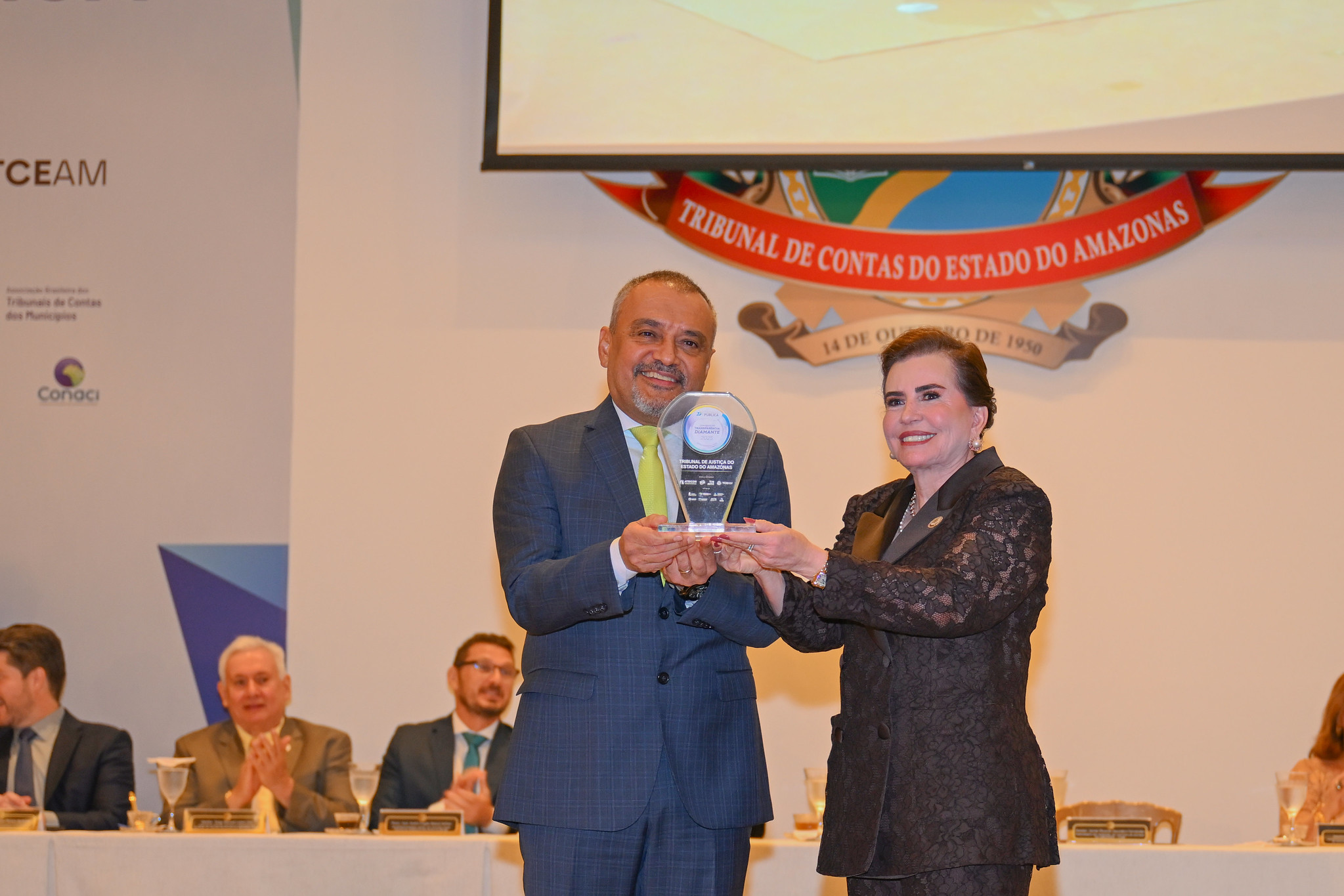 Tribunal de Justiça do Amazonas é premiado pelo TCE/AM com Selo Diamante em Transparência Pública