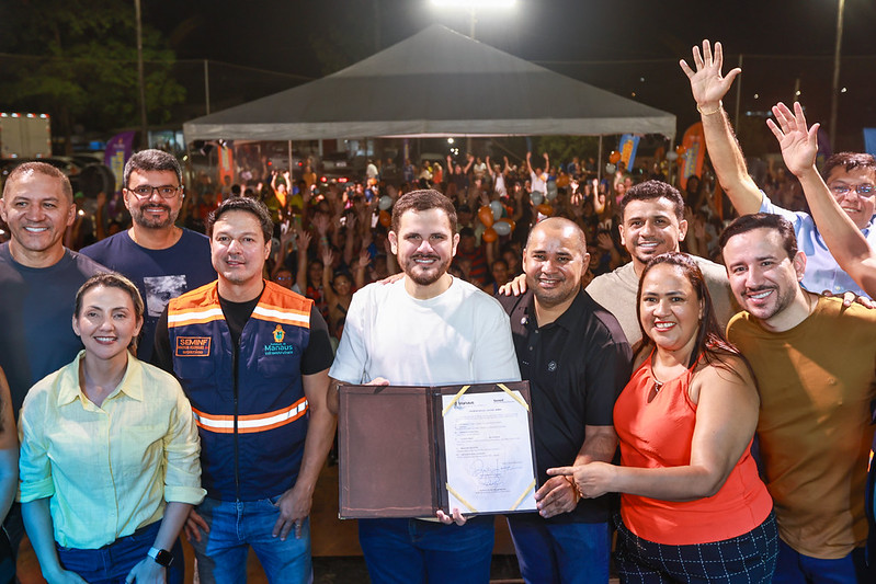 Prefeito Renato Junior assina ordem de serviço para revitalização do Campo da Torre e amplia acesso a práticas esportivas e de lazer para os moradores da zona Norte