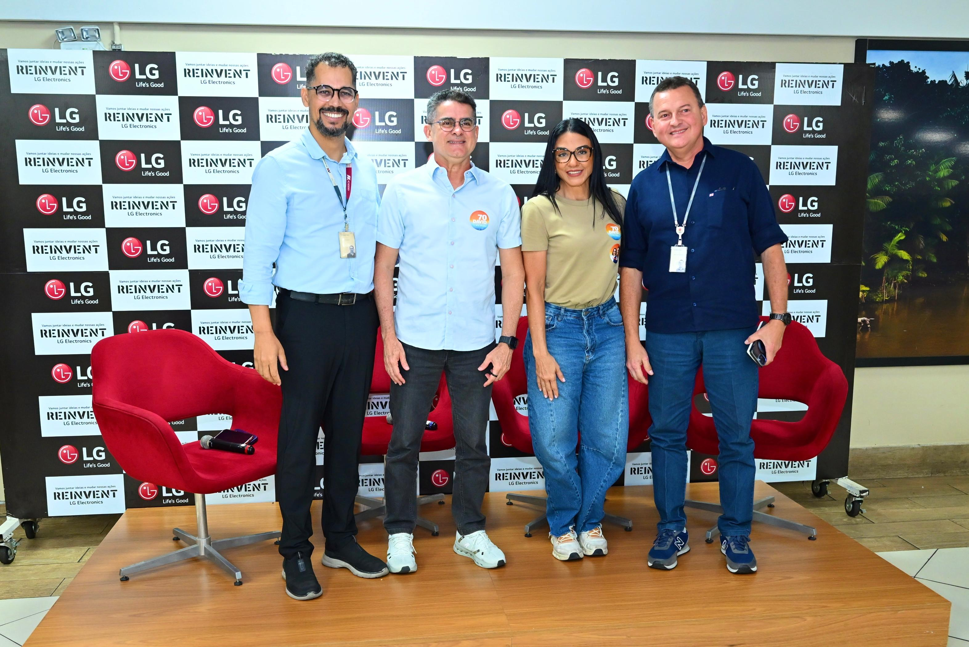 Na LG, David Almeida propõe frente permanente para proteger empregos e competitividade da Zona Franca