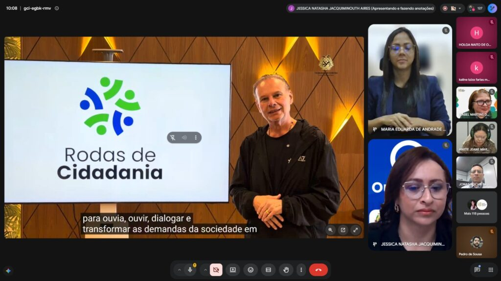 TCE-AM promove Roda de Cidadania sobre meio ambiente com cursistas do Profac